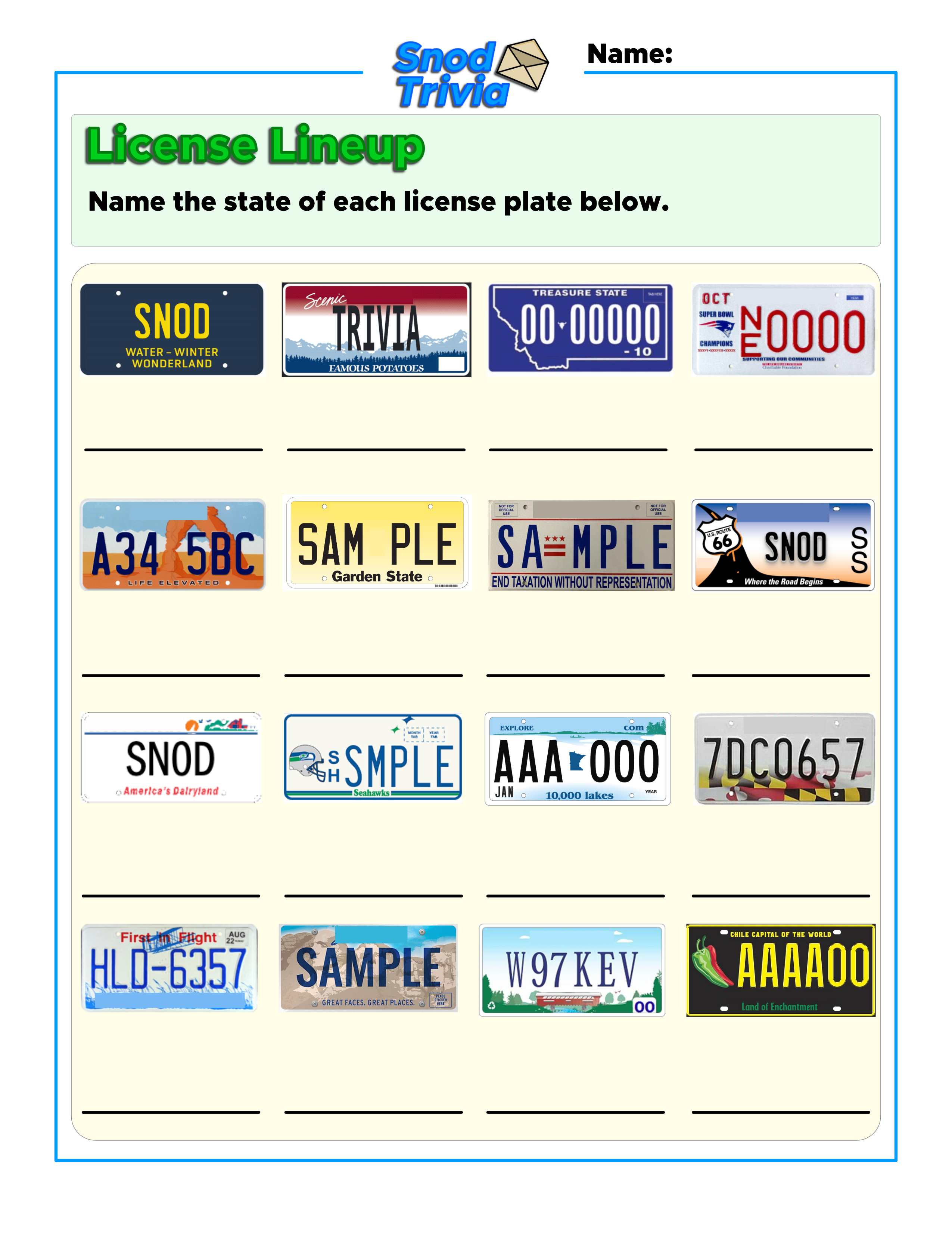 February 2026 Trivia